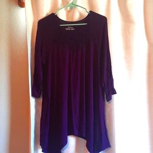 Torrid Super Soft Purple Blouse BOGO